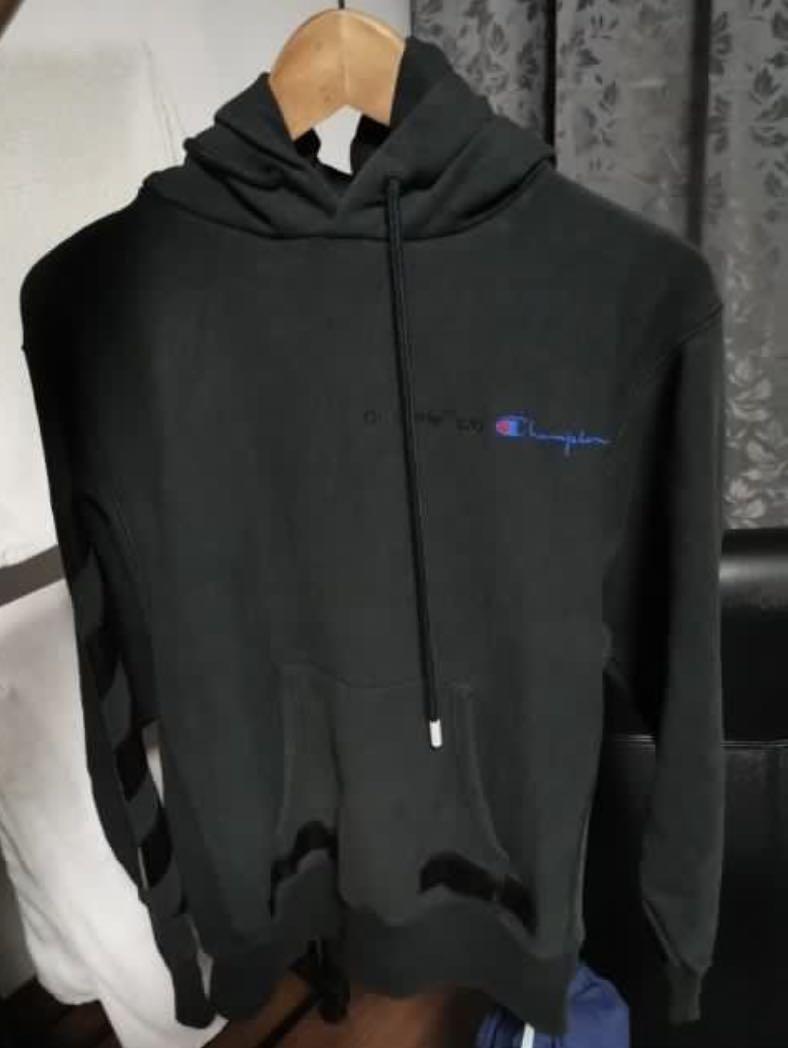 Gucci champion hoodie real sale