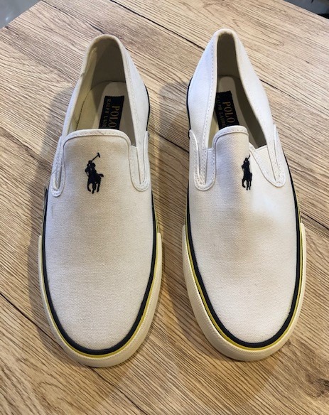Mens ralph lauren slip on cheap shoes