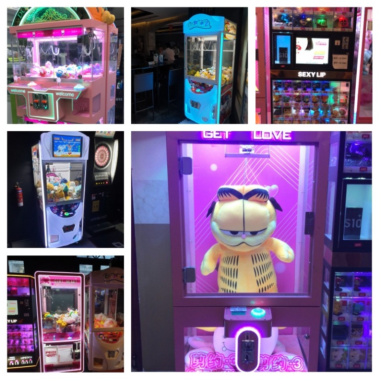claw machines, prize machine, arcade machines, Video Gaming, Gaming ...