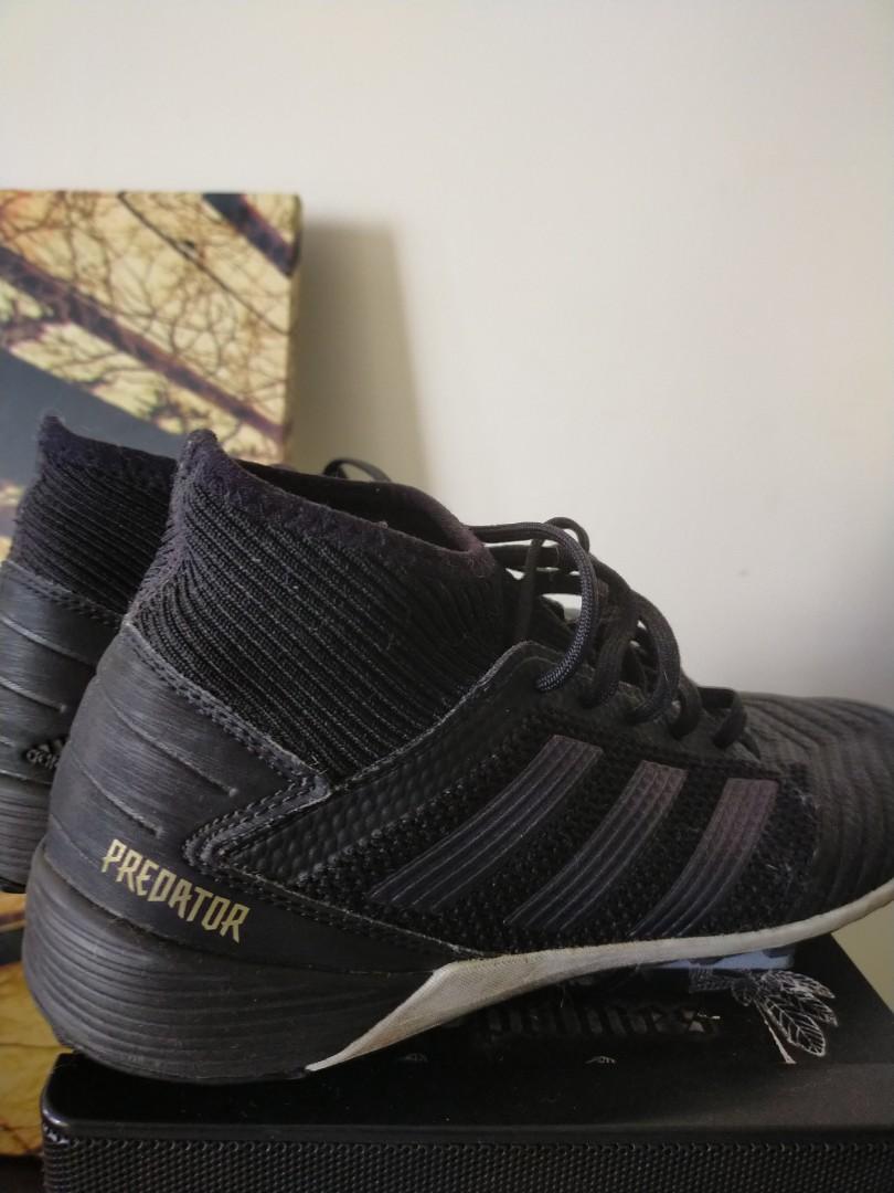 Black Adidas Predator Turf Shoes Sports Equipment Sports Games