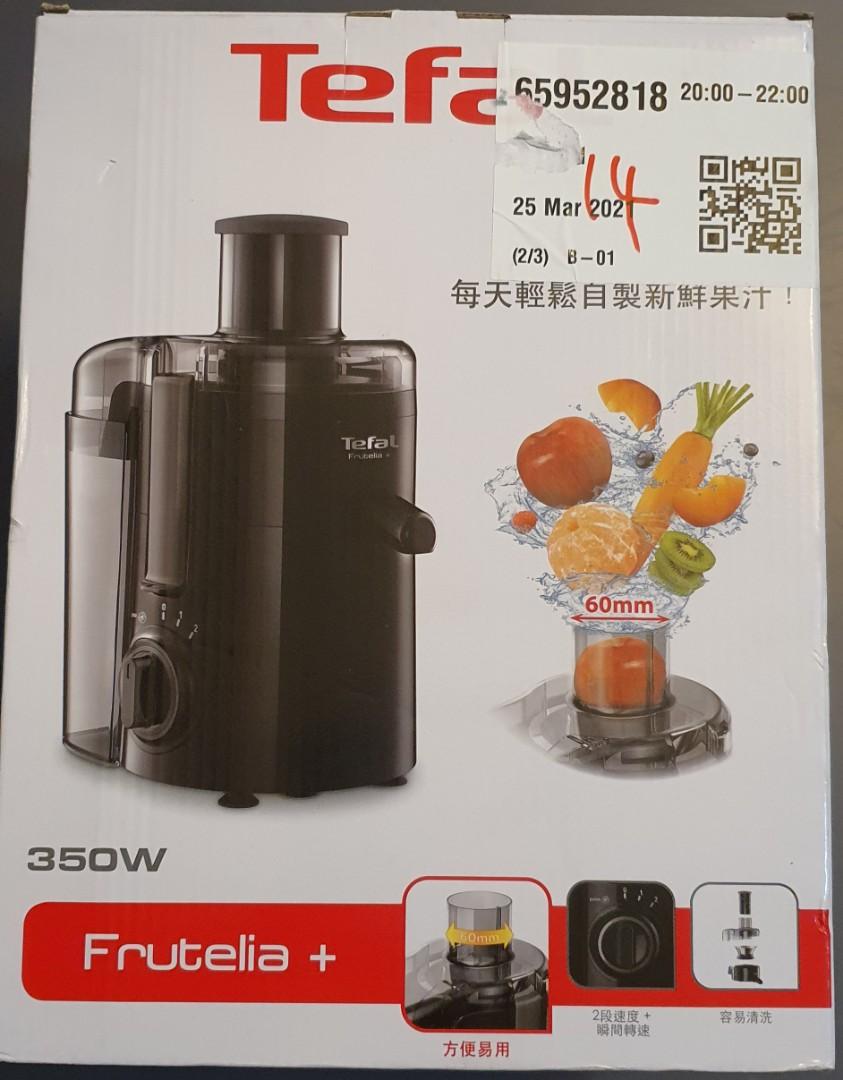Brand NEW TEFAL Frutelia plus ZE3708 juice extraction, TV \u0026 Home  Appliances, Kitchen Appliances, Juicers, Blenders \u0026 Grinders on Carousell