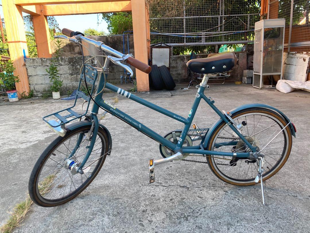 BRIDGESTONE] MarkRosa mini(マークローザ ミニ)20吋 ミニベロ アルミ