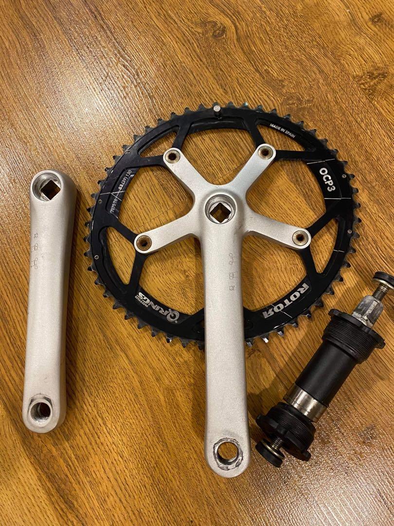 Rotor crankset brompton clearance