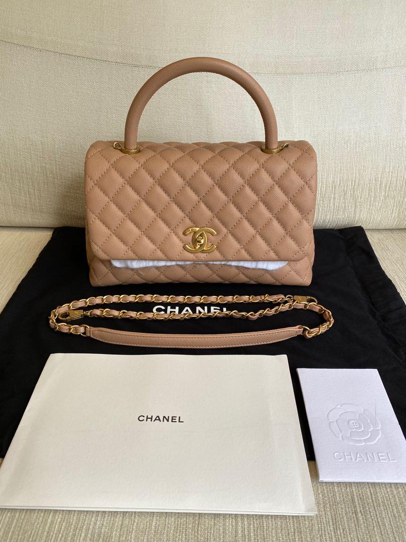 Chanel 18S Coco Handle - 29cm, Luxury, Bags & Wallets on Carousell