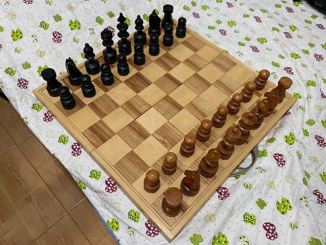Chess Set Tournament Size (19.5 x 19.5 inches), Hobbies & Toys, Toys &  Games on Carousell