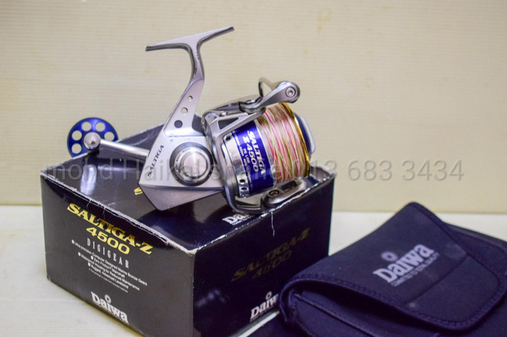 Daiwa Saltiga Z4500 SET JAPAN, Sports Equipment, Fishing on Carousell