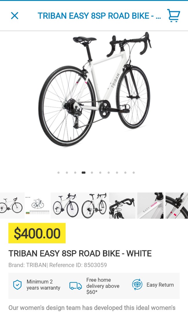 Decathlon outlet bike sizes