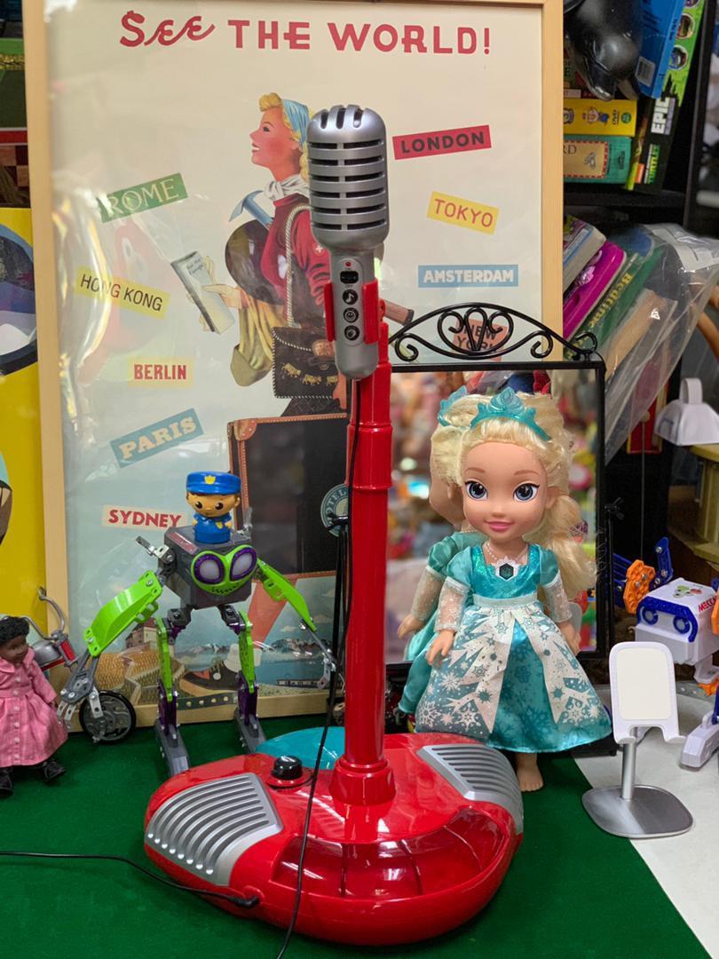 Elc sing cheap along microphone