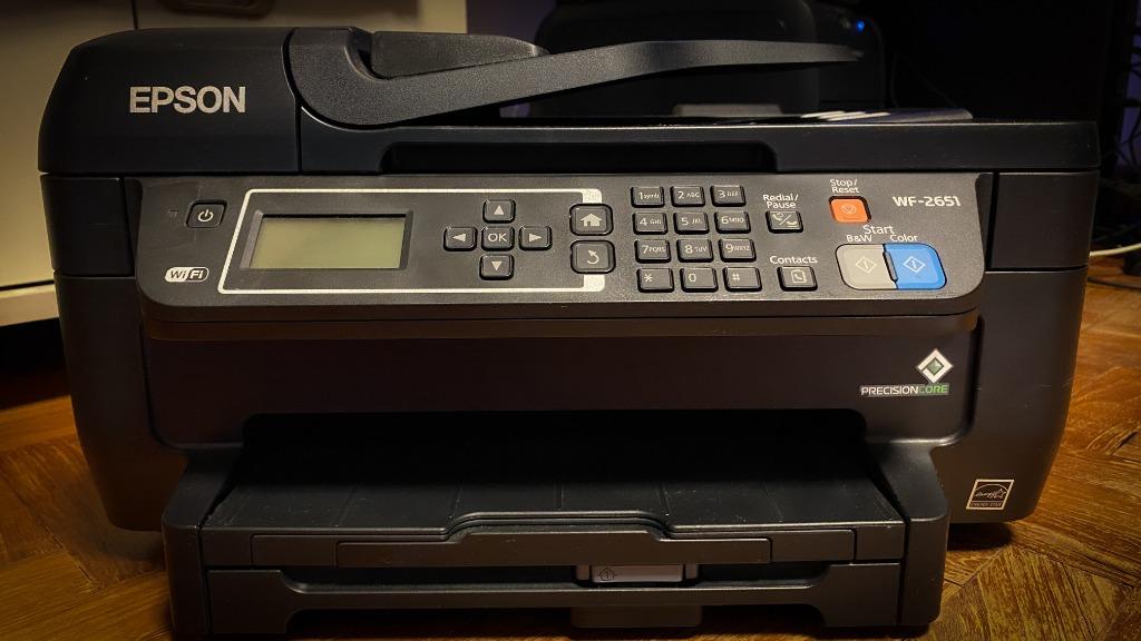 black and white printer with scanner