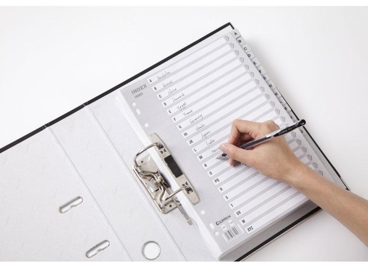 File index divider (Plastic / Paper), Hobbies & Toys, Stationery ...