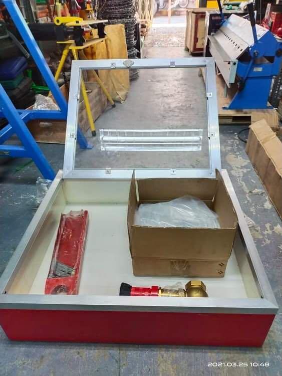 Fire Hose Cabinet (Category: Construction Tools & Equipment) located in Manila. Submitted by joeyroque09 (Listing ID 1043509407, Image 3). Description: Welcome to 𝐓𝐚𝐤𝐞𝐳𝐨 𝐈𝐧𝐝𝐮𝐬𝐭𝐫𝐢𝐚𝐥 𝐒𝐮𝐩𝐩𝐥𝐲 (𝐁𝐈𝐑 𝐀𝐂𝐂𝐑𝐄𝐃𝐈𝐓𝐄𝐃) You can contact us 📞☎ @0917-711-0098/0997-084-4038 Email us 📫📑@t-a-k-e-z-o.i-n-d-u-s-t-r-i-a-l-s-u-p-p-l-y-2@gmail.com Visit us on carousell for more products‼‼ ⏬⏬ https://www.carousell.ph/joeyroque09/ Pleas