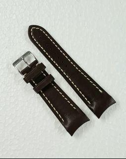 FORTIS B47 dark brown leather strap
