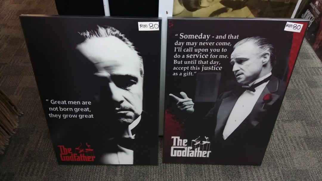 FRAME THE GODFATHER, Furniture & Home Living, Home Decor, Frames