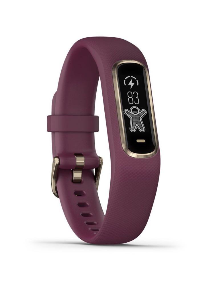 Garmin Vivosmart 4 purple Mobile Phones Gadgets Wearables Smart Watches on Carousell
