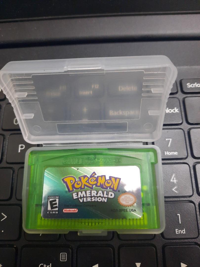 代用gba 寵物小精靈翡翠版pokemon Emerald Version 遊戲機 遊戲機器材 Carousell