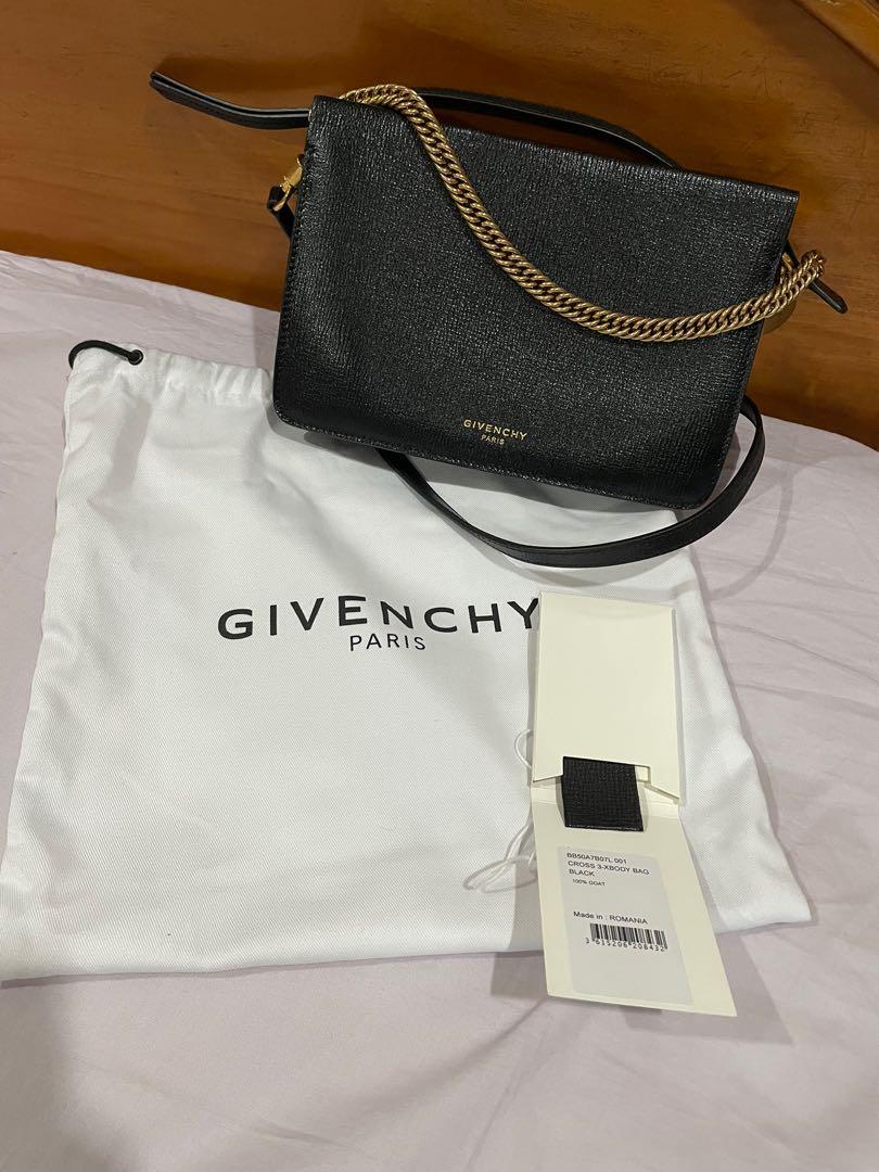 Givenchy Cross 3 Black Bag, Luxury 