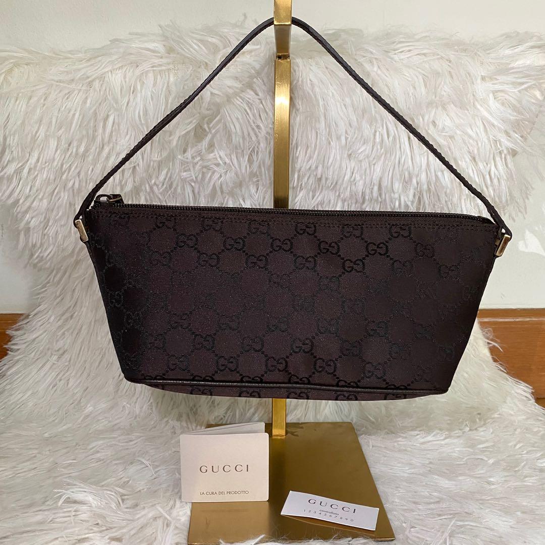 Authentic Gucci boat pochette bag, Luxury, Bags & Wallets on Carousell