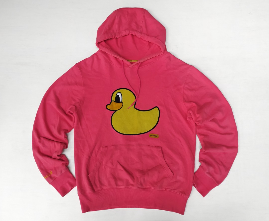 Hoodie Pancoat Pop Duck Pink - Sweater Pancoat Bebek - Sweat Hoodie Pancoat  - Pancoat Hoodie, Fesyen Pria, Pakaian , Baju Luaran di Carousell