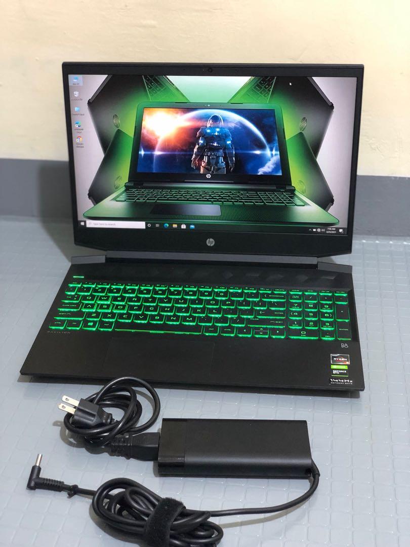 HP Pavilion Gaming Laptop 15ecOxxx 16gb Ram 256gb ssd + 1tb hdd Nvidia
