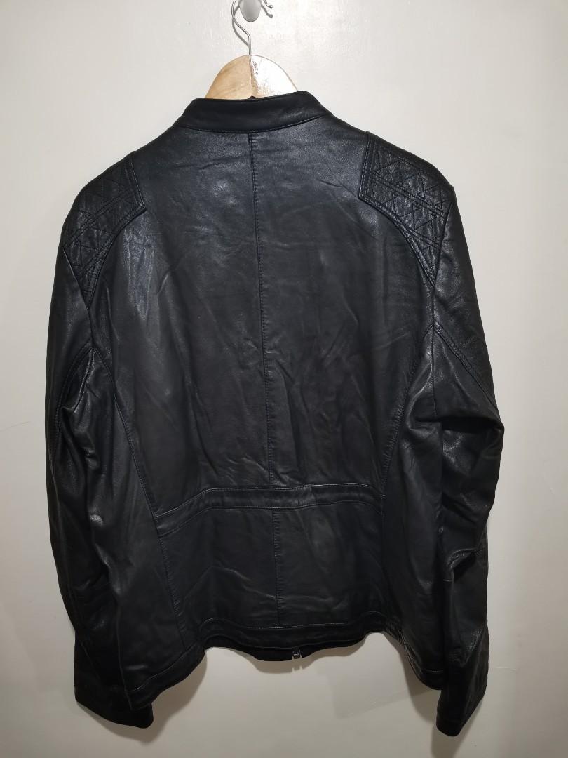 Hugo Boss Orange Leather Jacket, Men's Fashion, Coats, Jackets and Outerwear on Carousell Hugo Boss Orange Leather Jacket, Men's Fashion, Coats, Jackets and Outerwear on Carousell