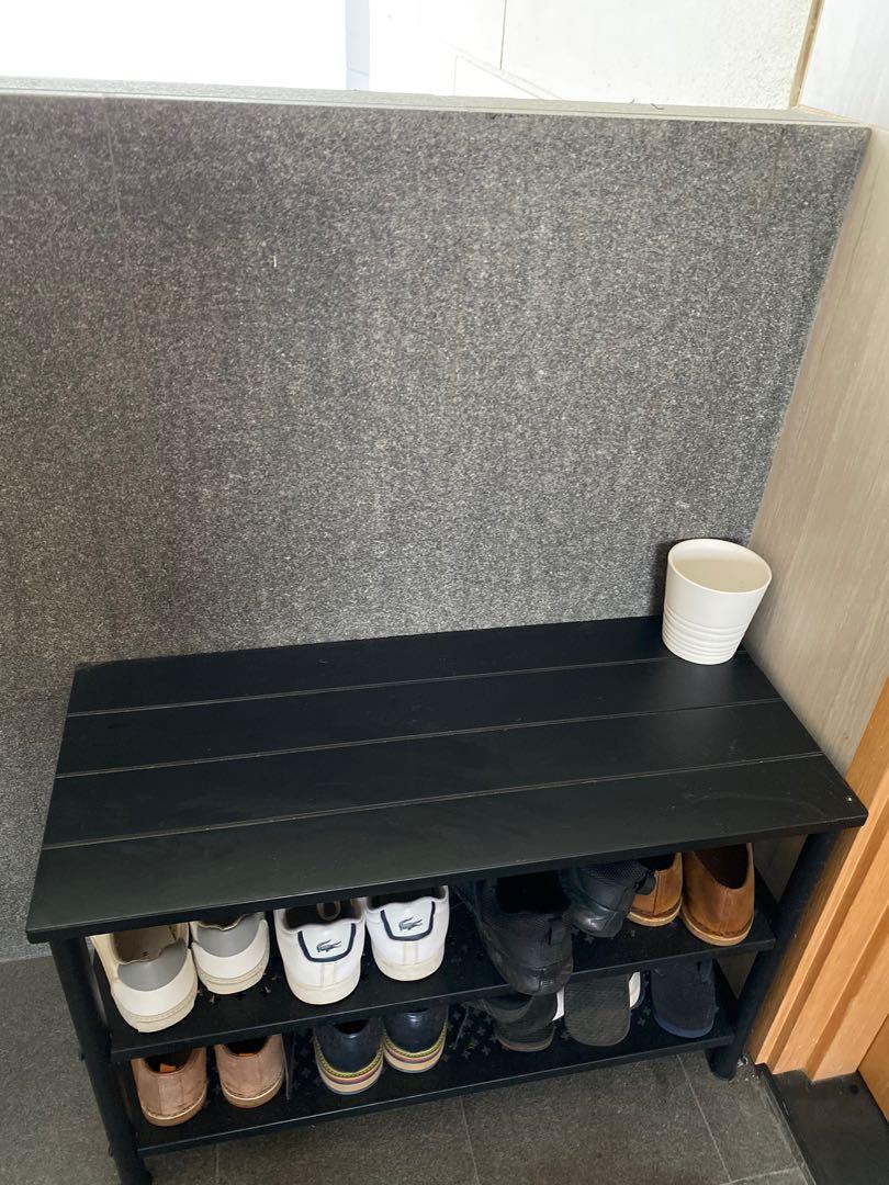 Pinnig bench with shoe storage best sale