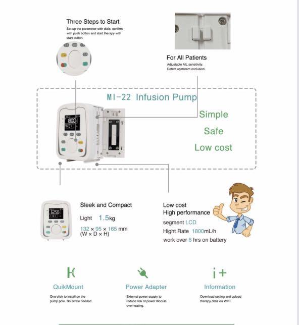 Infusion Pump M1 22 (Category: Hose and Watering Devices) located in Calamba. Submitted by jpfernandez (Listing ID 1036940830, Image 2). Description: M1 22 linfusion pump ,open for order, kindly send message for more details. Thank You .