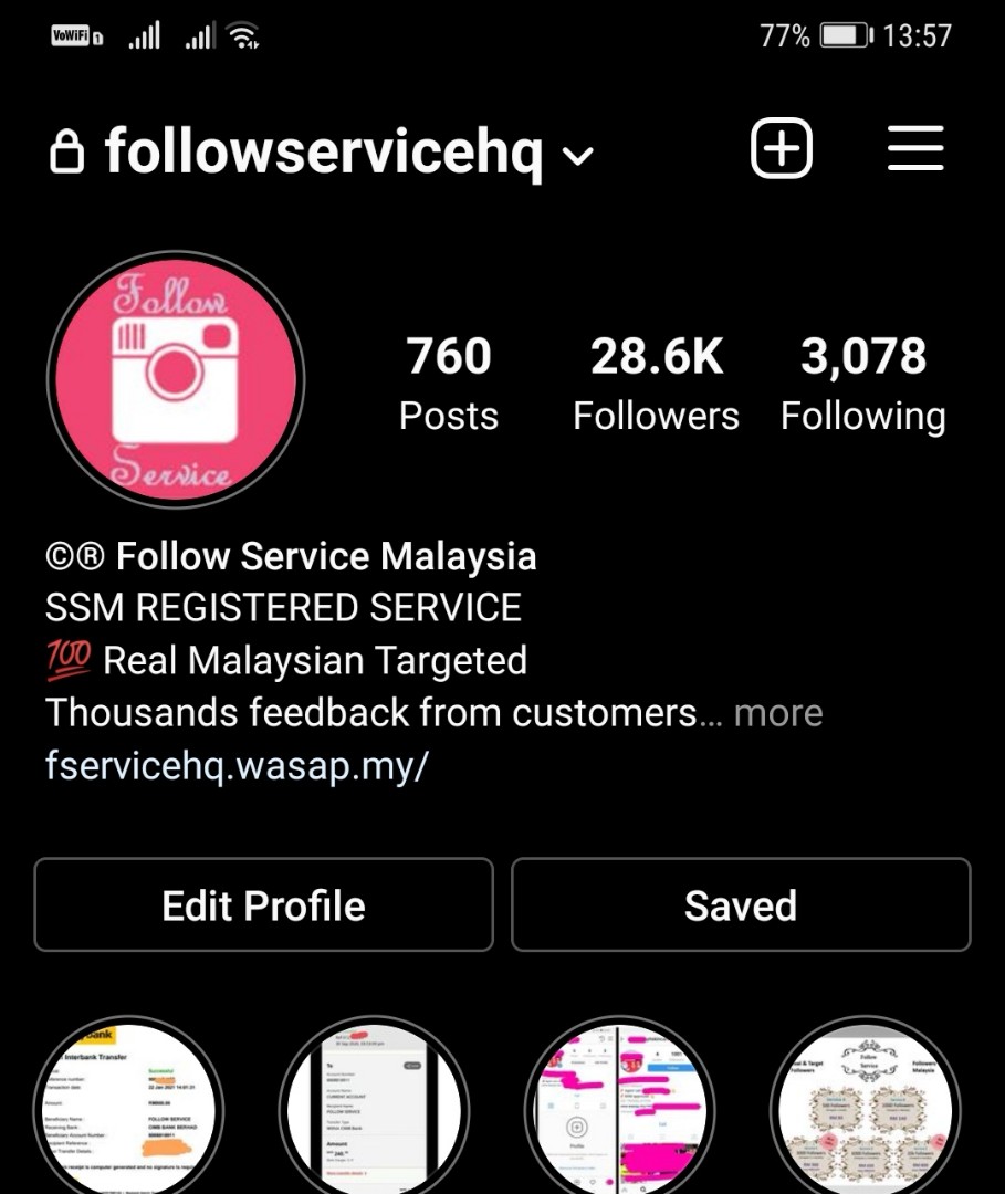 Instagram Real Malaysian Followers boost sales ig shop, Beauty & Personal Care, Face, Face Care