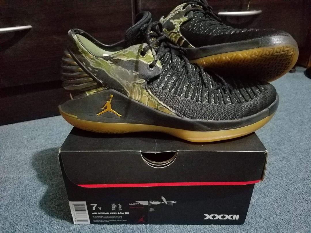 Jordan 32 Low Camo Men S Fashion Footwear Sneakers On Carousell