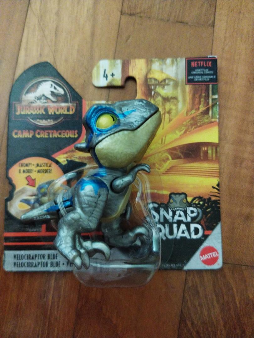 Jurassic World Camp Cretaceous Velociraptor Blue Hobbies Toys Toys Games On Carousell