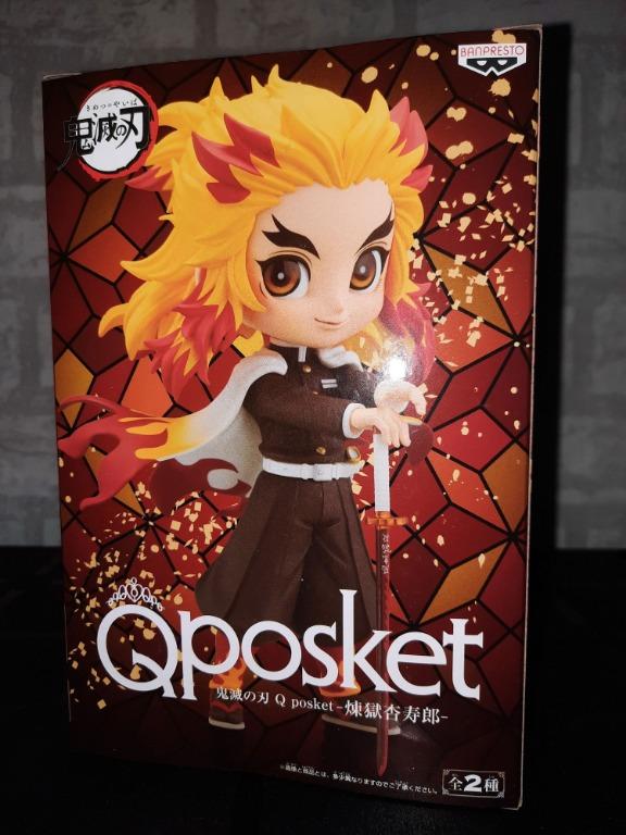 Kyojuro Rengoku Kimetsu No Yaiba Q Posket By Banpresto Hobbies Toys Toys Games On Carousell