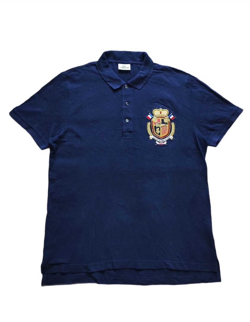 LACOSTE SPECIAL EDITION polo Shirt size L Men s Fashion Tops