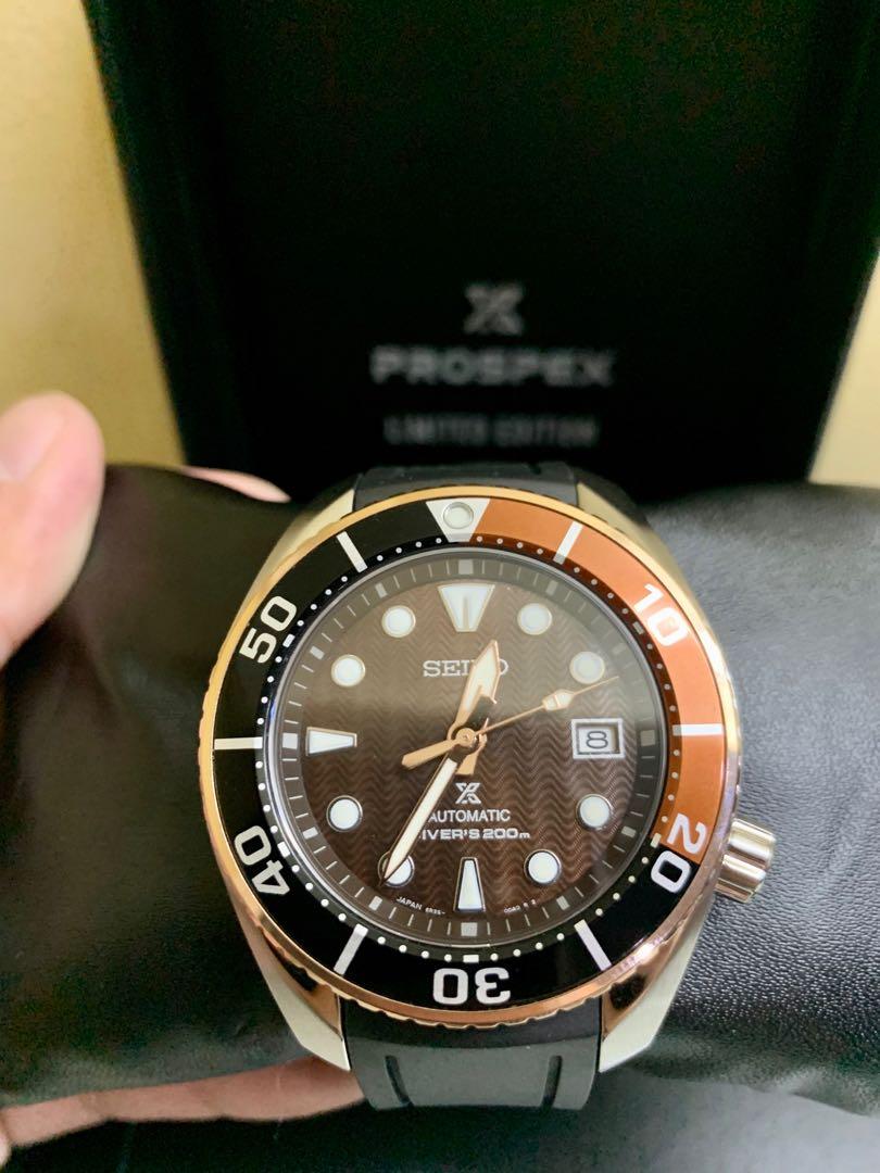 SEIKO PROSPEX SUMO ROOT BEER LIMITED EDITION 1200 PIECE ONLY MADE IN JAPAN  DIVERS 200M AUTOMATIC SPB192J1, Men's Fashion, Watches Accessories, Watches  On Carousell 