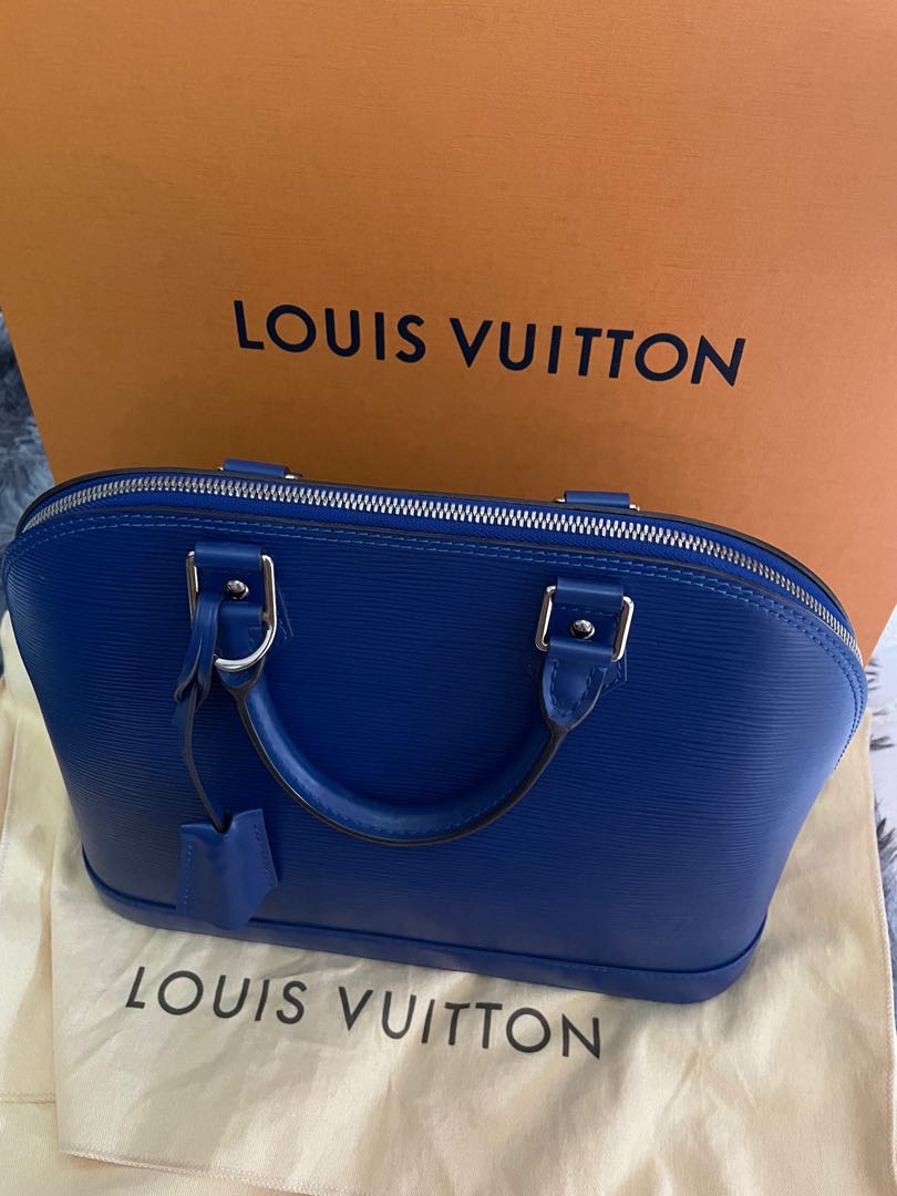 Bolsa Louis Vuitton Alma PM Blue Lagoon Original - GOQ18