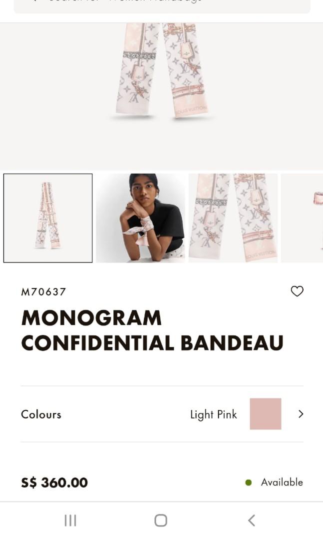 Sell Louis Vuitton Transparent Box Scott + Monogram Confidential