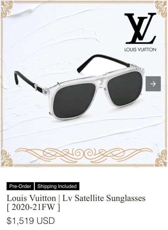 The LV Satellite sunglasses have a - Speckylicious Shoppe