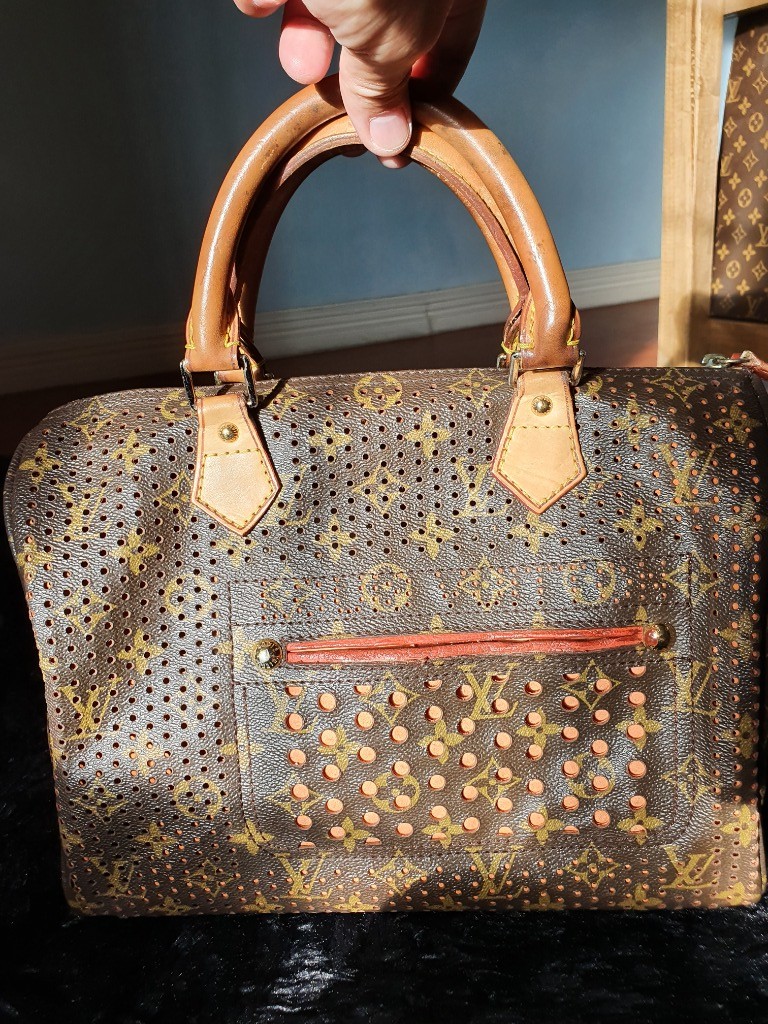 vuitton perforated