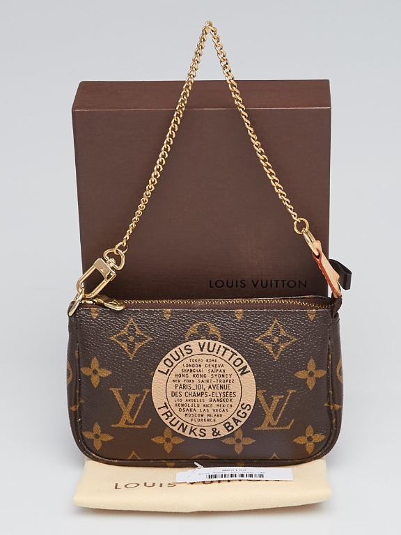 Louis Vuitton Mini Pochette Monogram Trunks & Locks (Limited