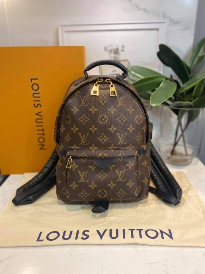 LV Palm Spring Backpack PM in Monogram 2016 (Category: Luxury Bags & Wallets) located in Carmona. Submitted by bagislifeshop (Listing ID 1077360851, Image 1). Description: A Must Grab!!! 🔥🔥🔥 100% Authentic LV Palm Spring Backpack PM in Monogram 2016 Condition 9/10 Comes with Dustbag and Box Disclaimer: All Products, Names, Brands, and Logos are owned by their respective brand owners. We are not affiliated with the Brand featured in this post..