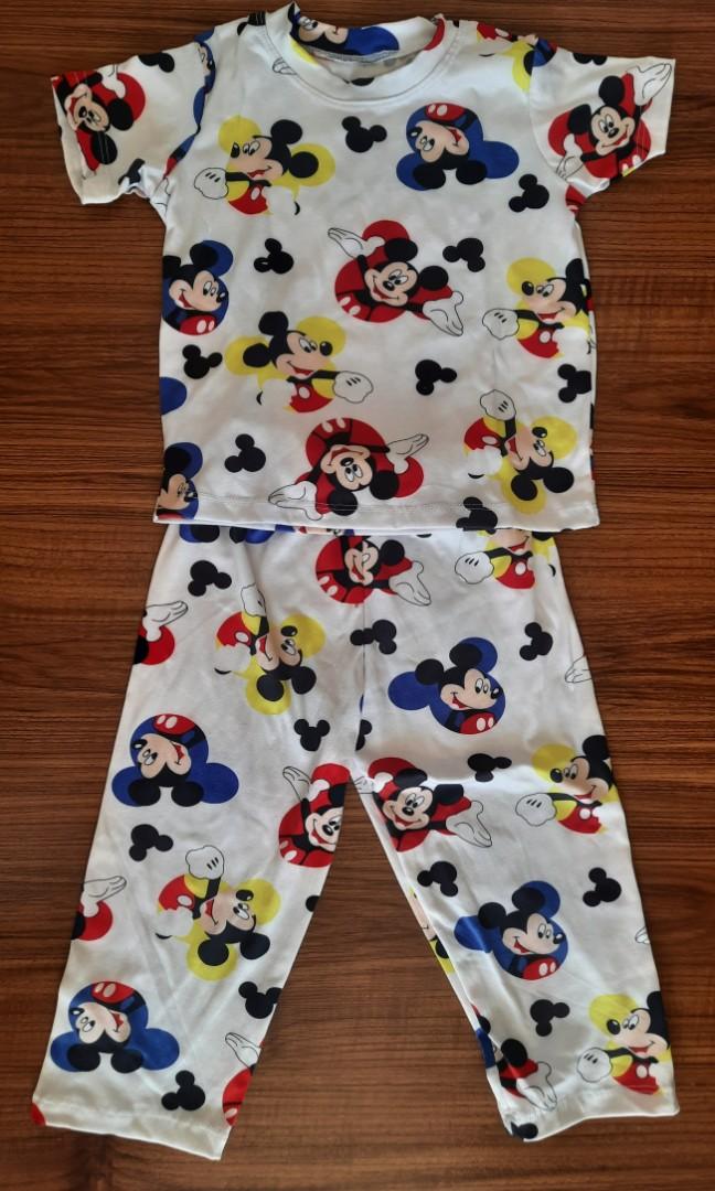 Mickey mouse terno pajama 2025