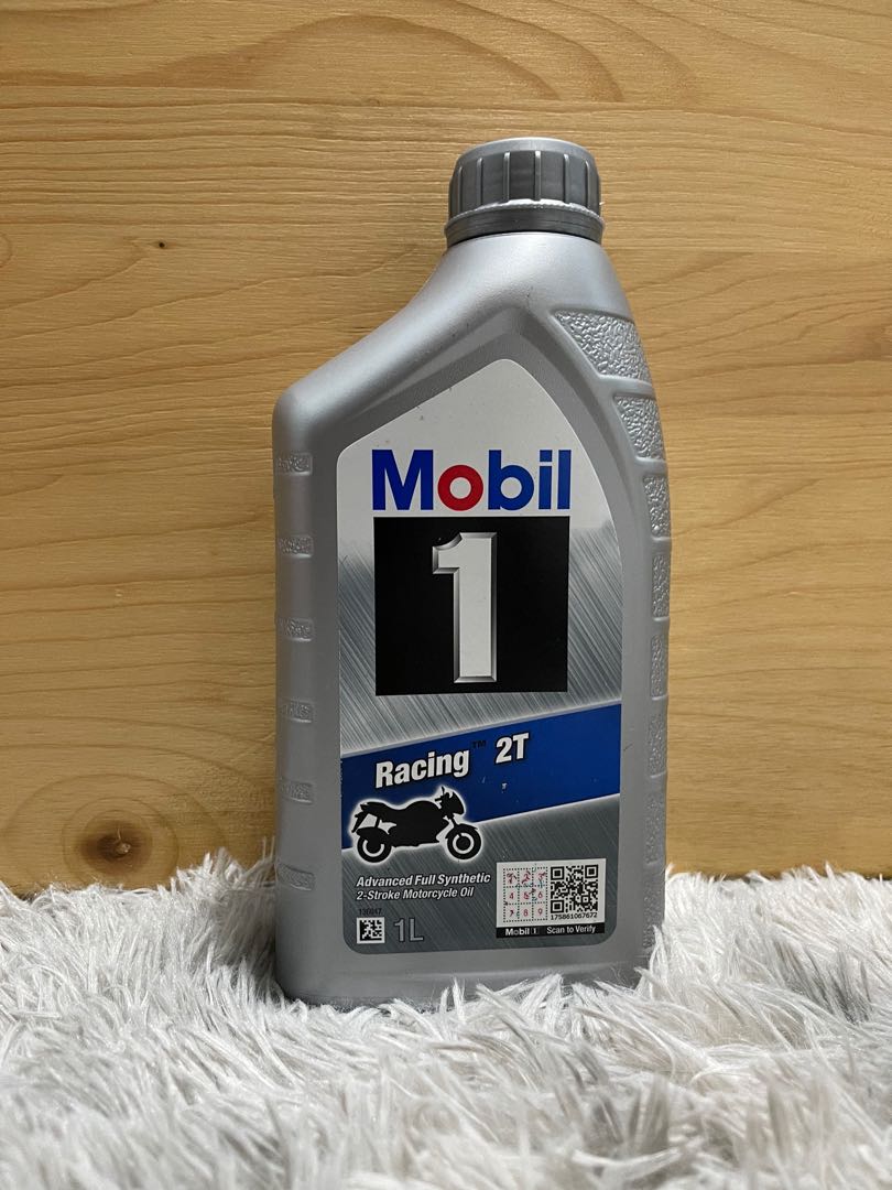Mobil 1 Racing 2T, Motorcycles, Motorcycle Accessories on Carousell
