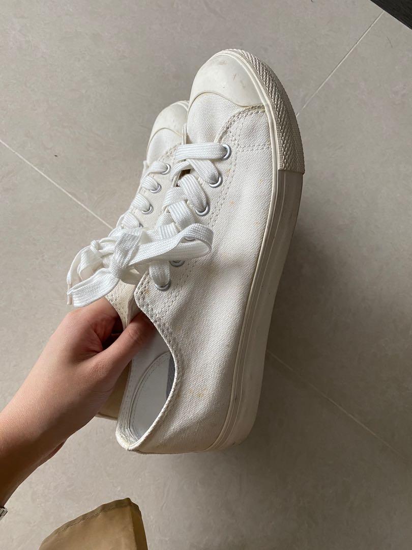 Womens Sneakers Muji Leather Sneakers Muji White Sneakers, Men's