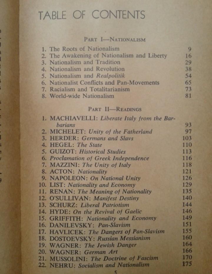 Nationalism by Hans Kohn, Buku & Alat Tulis, Buku di Carousell