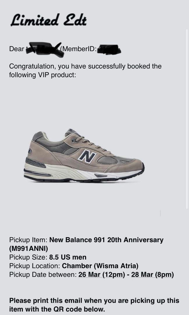 new balance 991 8 5