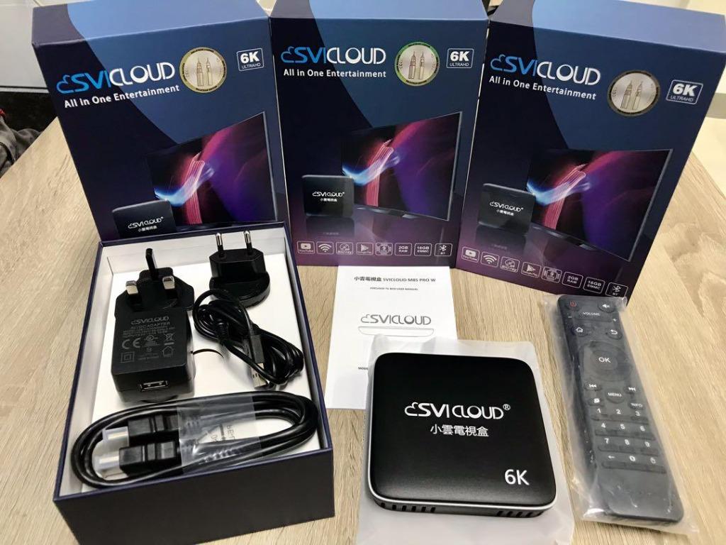 New Svi Cloud Tvbox Malaysia Edition For Sale Cod Mrt Mutiara Damansara Electronics Tvs Entertainment Systems On Carousell