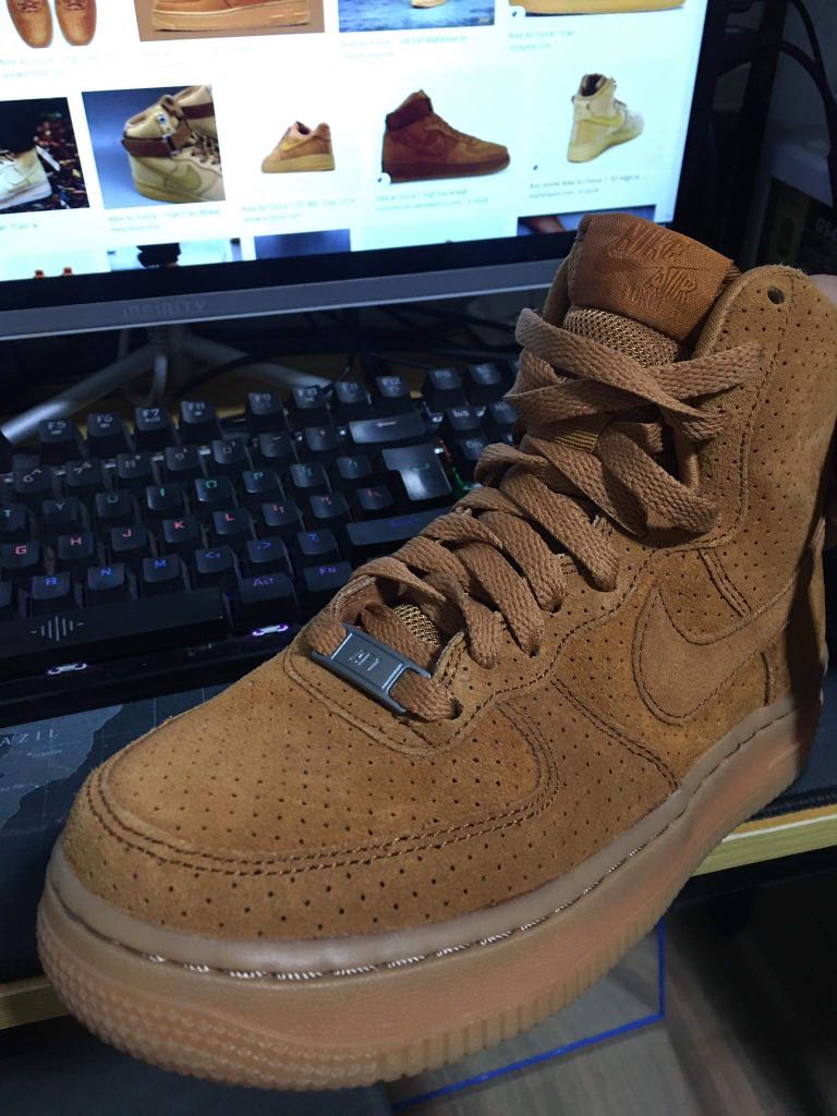 air force high suede