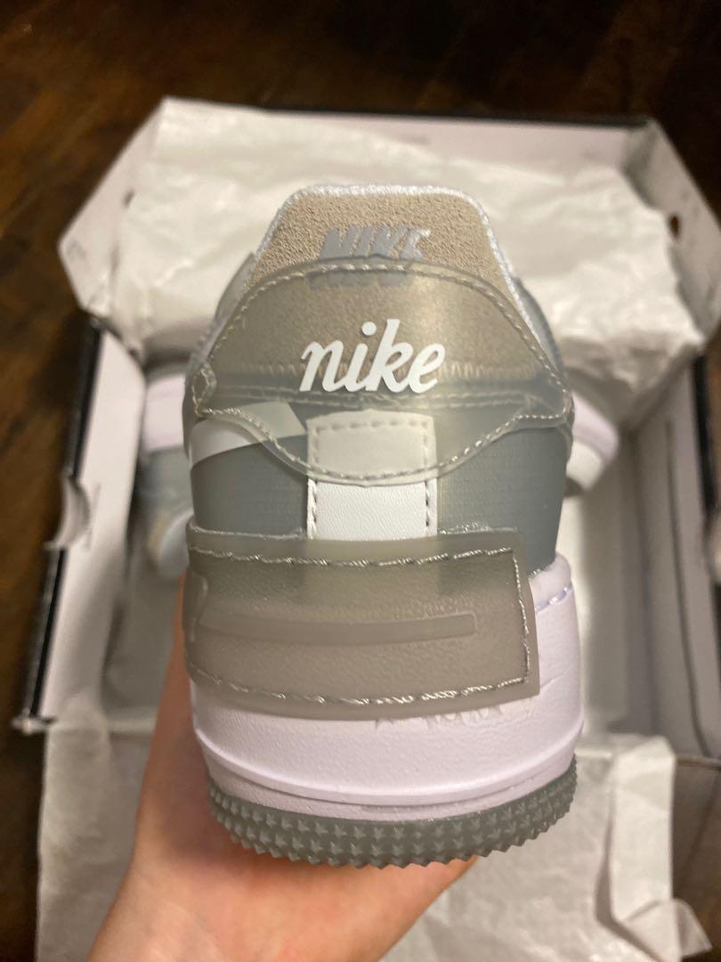 Air force store shadow particle grey