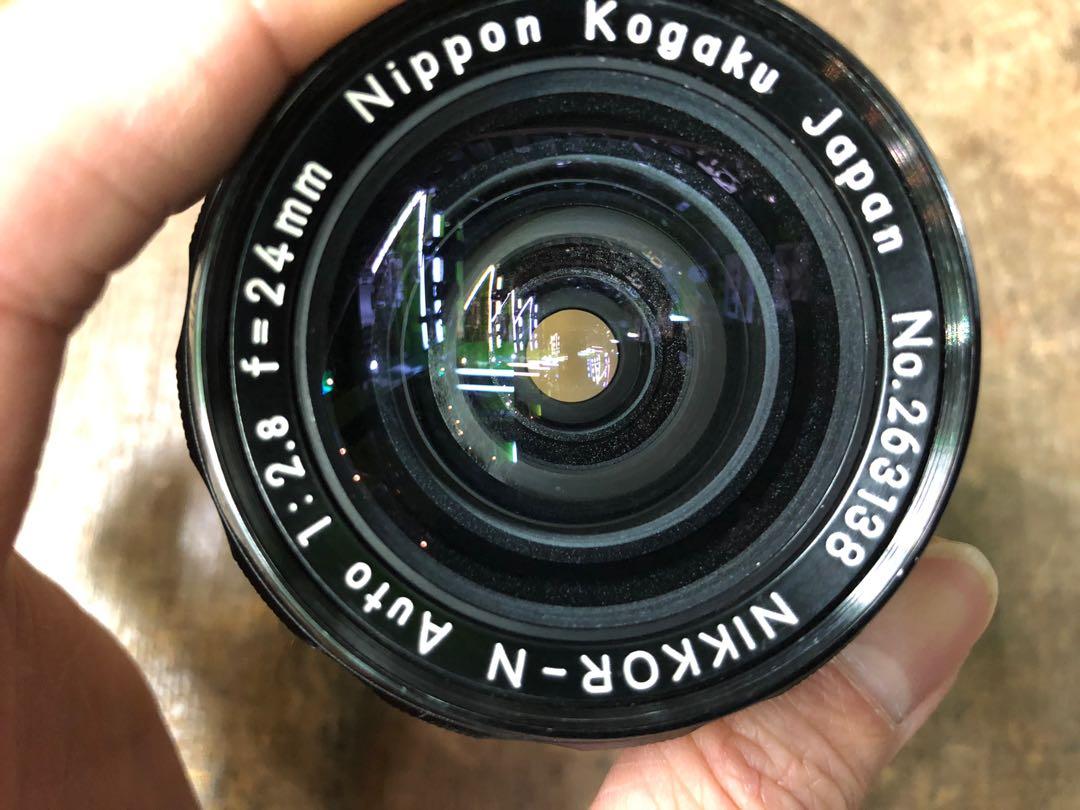 Nikon Nikkor-N Auto 24mm f2.8 non ai, 攝影器材, 鏡頭及裝備