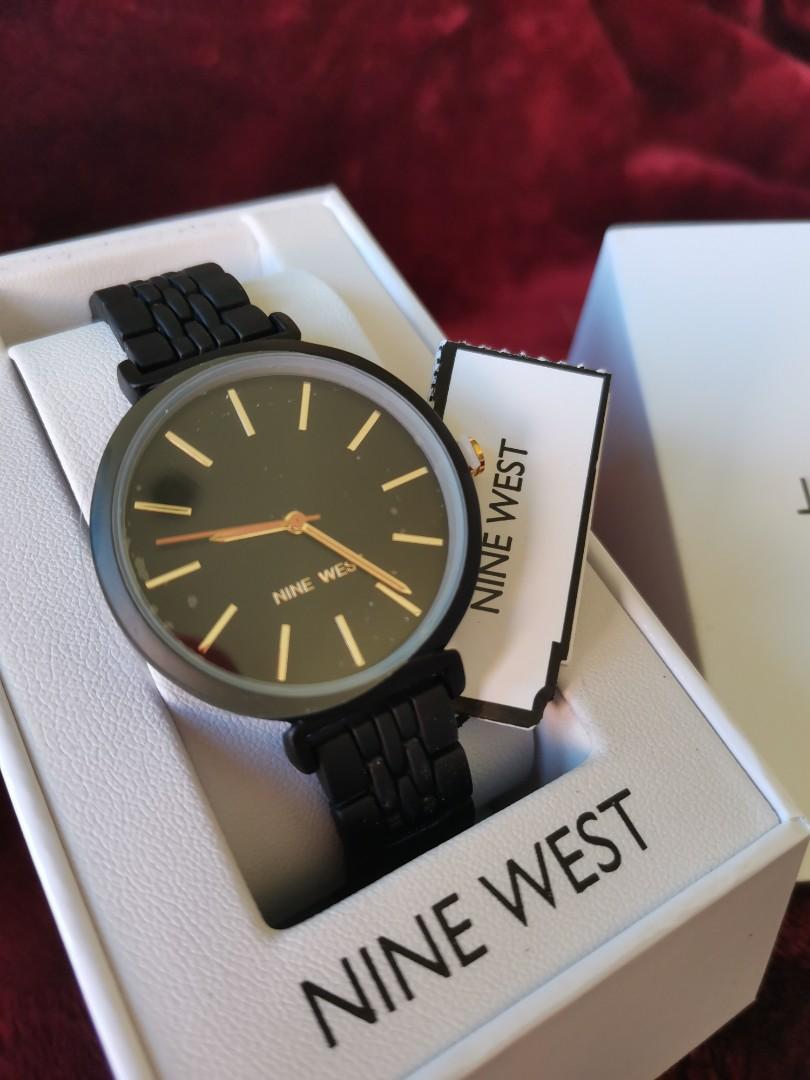 Nine west black watch Women s Fashion Watches Accessories
