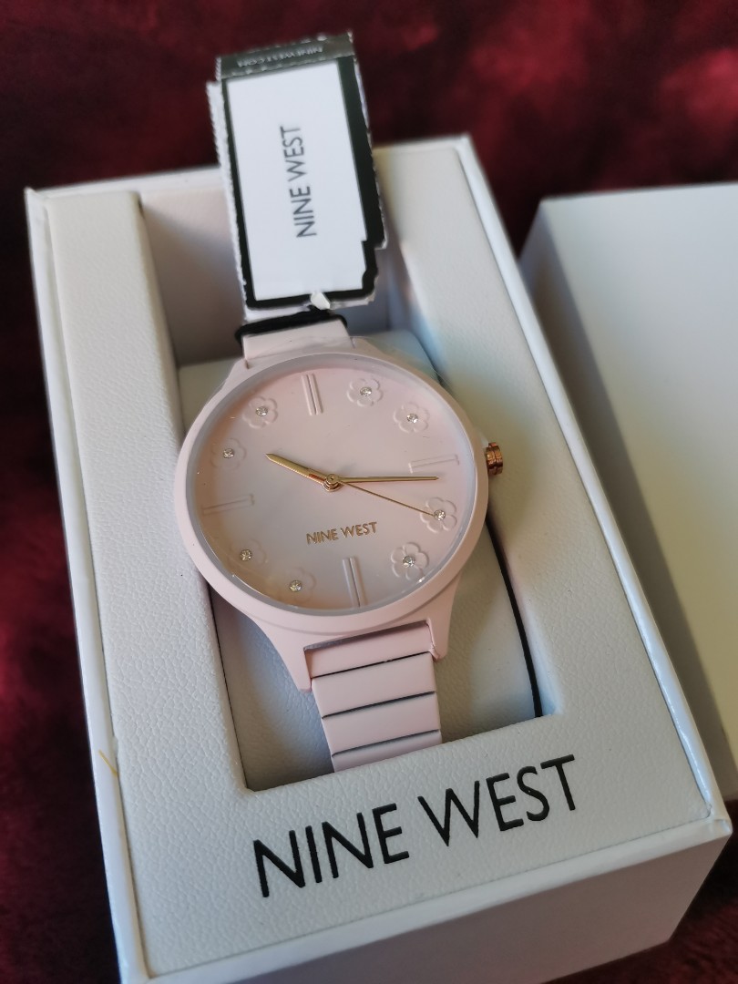 Nine west pink cheap watch
