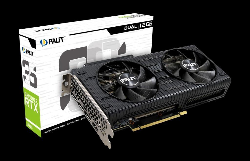 Palit GeForce RTX 3060 Dual OC 12GB 非LHR